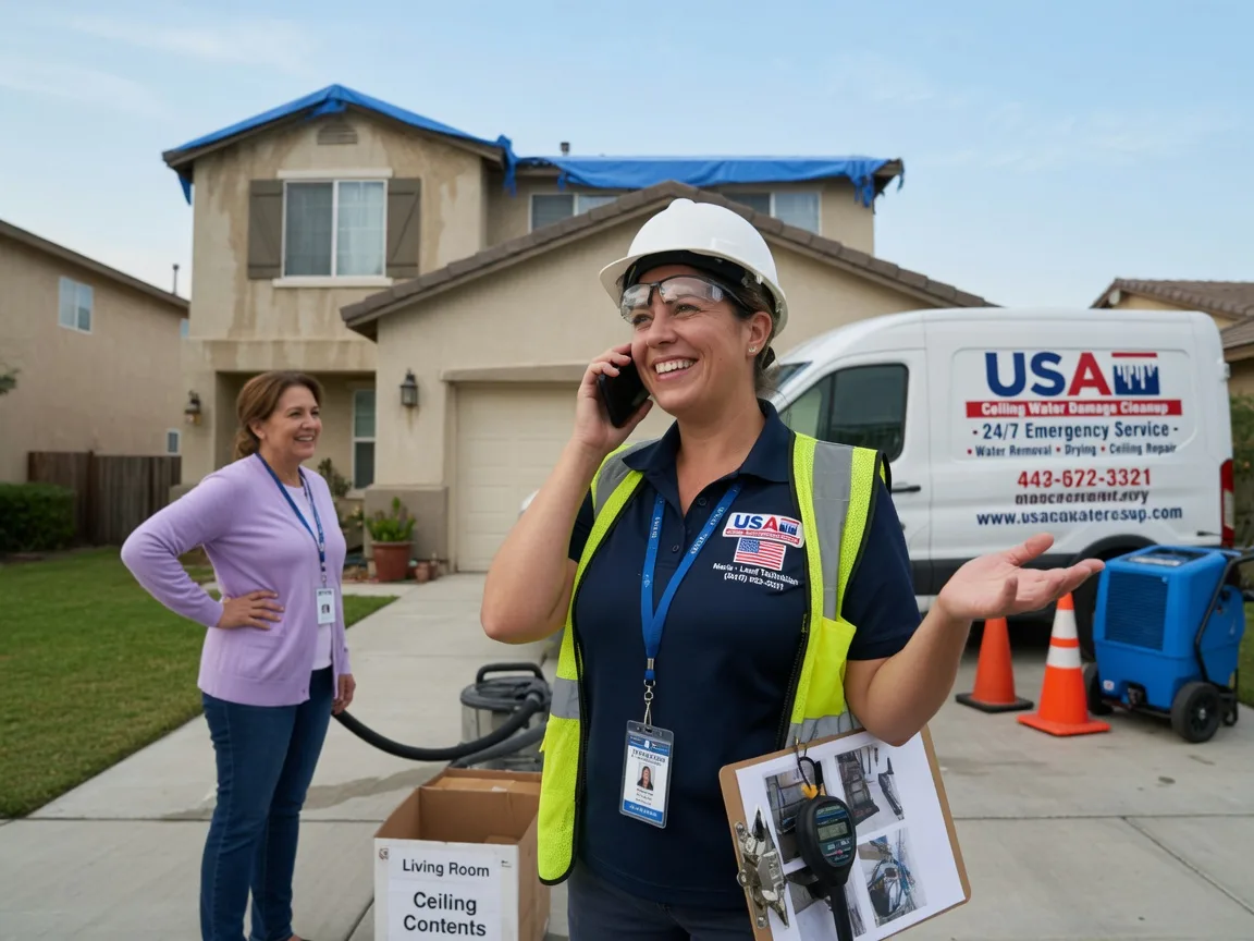 Ceiling Water Damage Restoration North Webster, IN FAQs